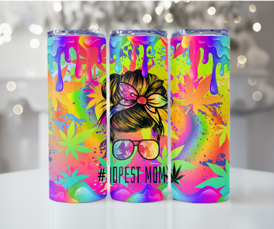 #113 Dopest Mom Tumbler