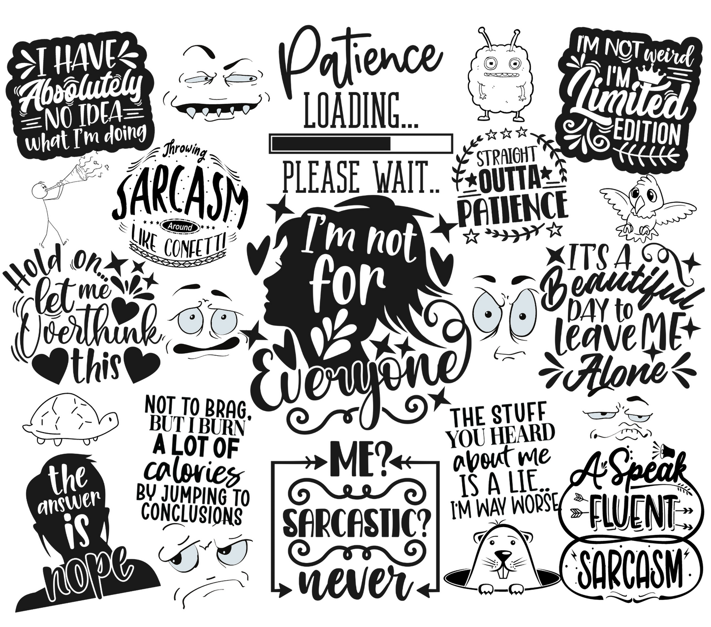 #142 Im not for Everyone Tumbler