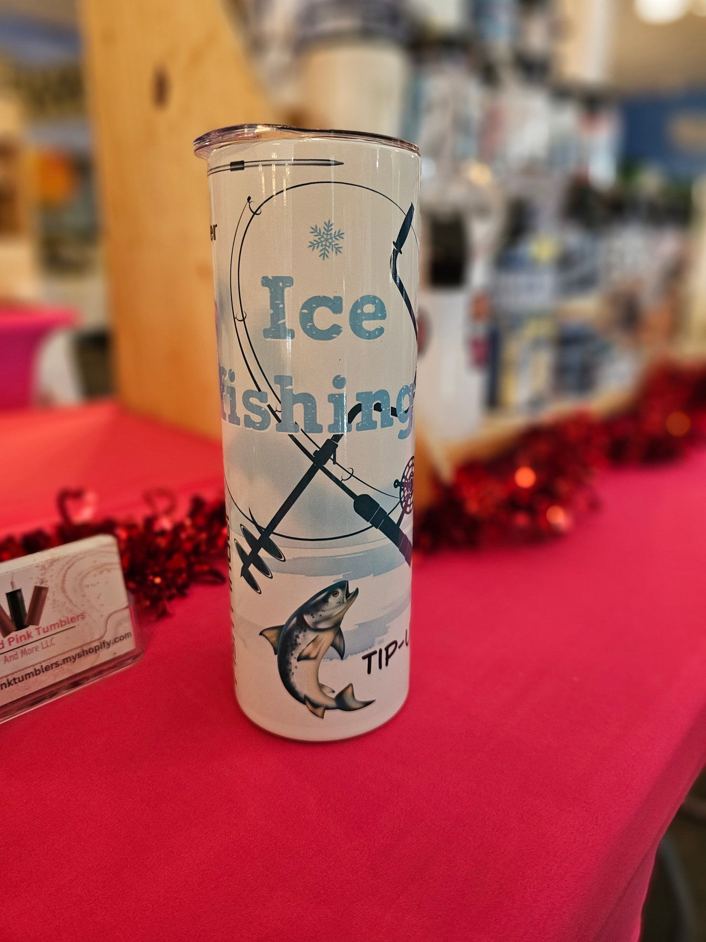#452 Ice Fishing Tumbler