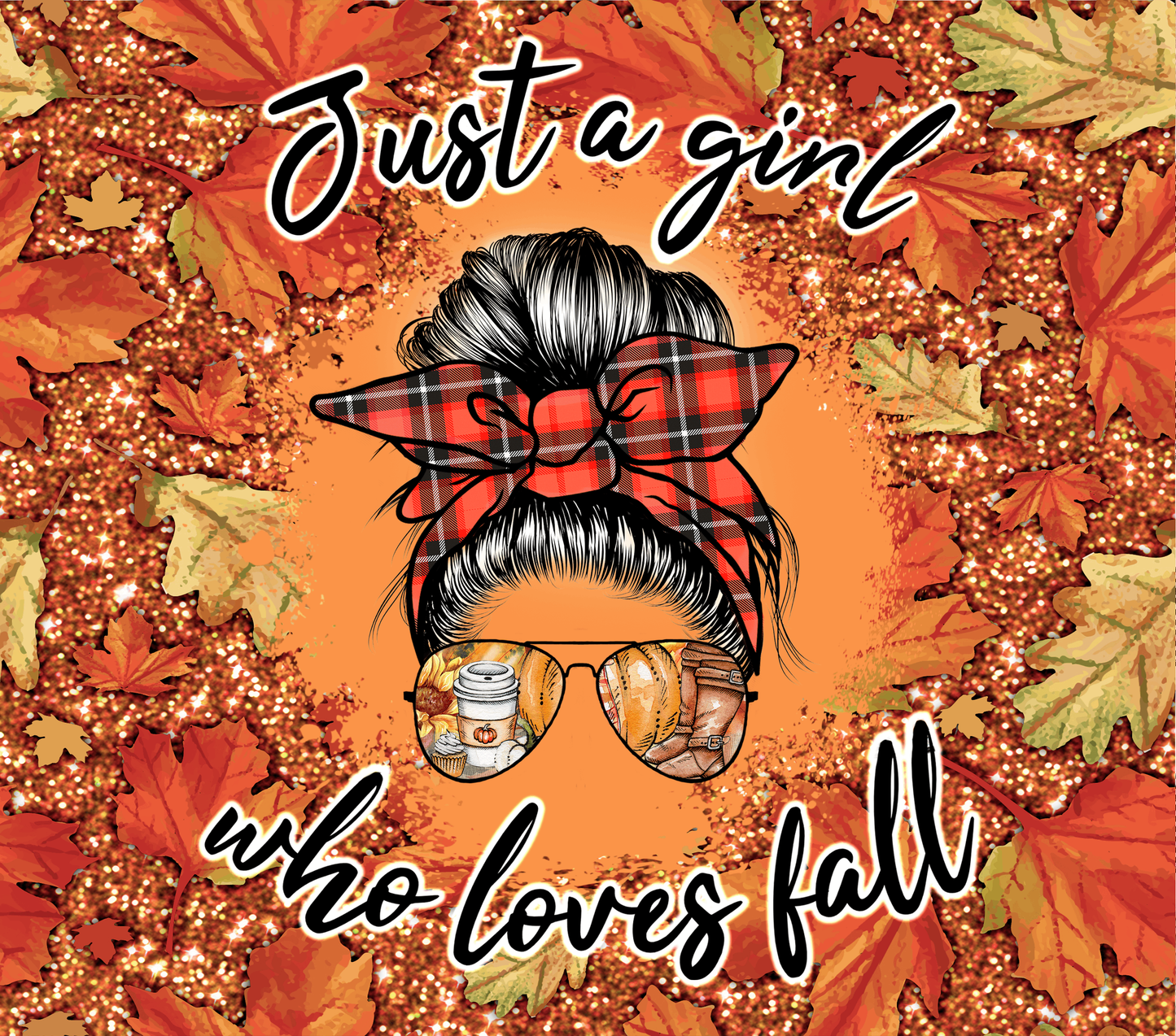 #23 Just a Girl Who Loves Fall Tumbler