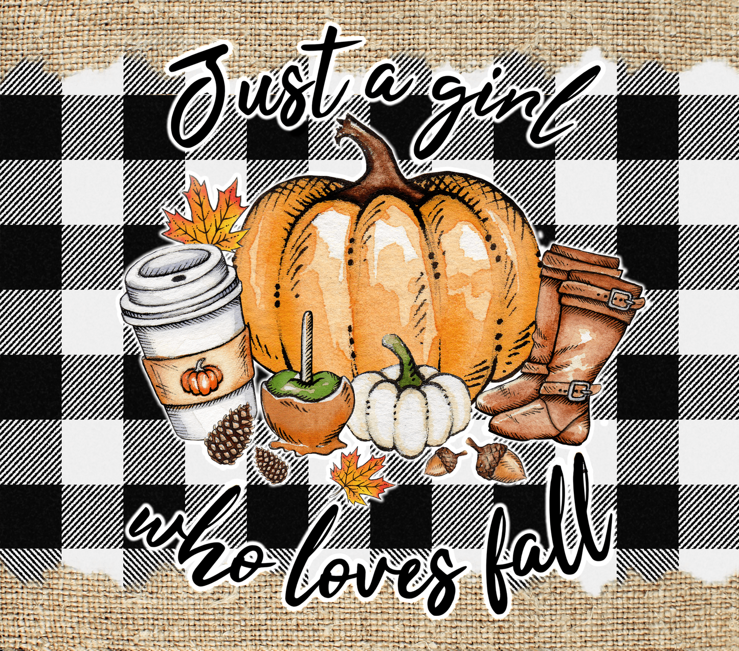 #24 Just a Girl Who Loves Fall Tumbler