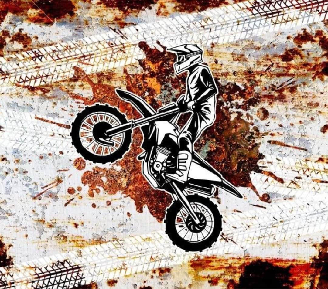 #267 Dirt Bike Tumbler