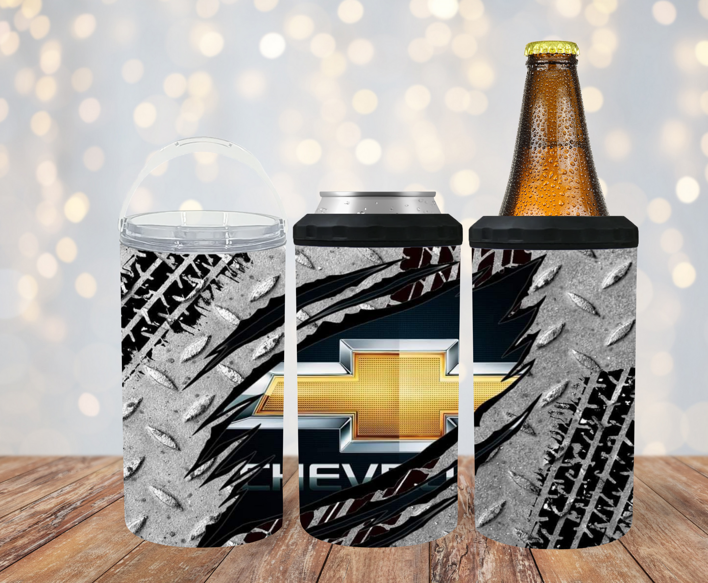 #479 Chevy Emblem Can Cooler
