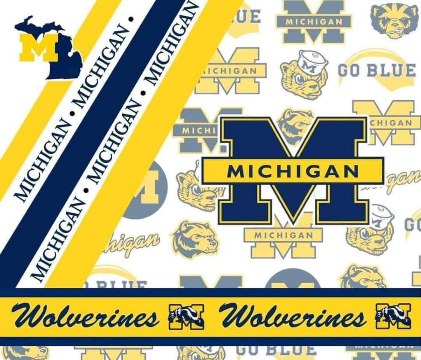 #295 Michigan Wolverines Tumbler