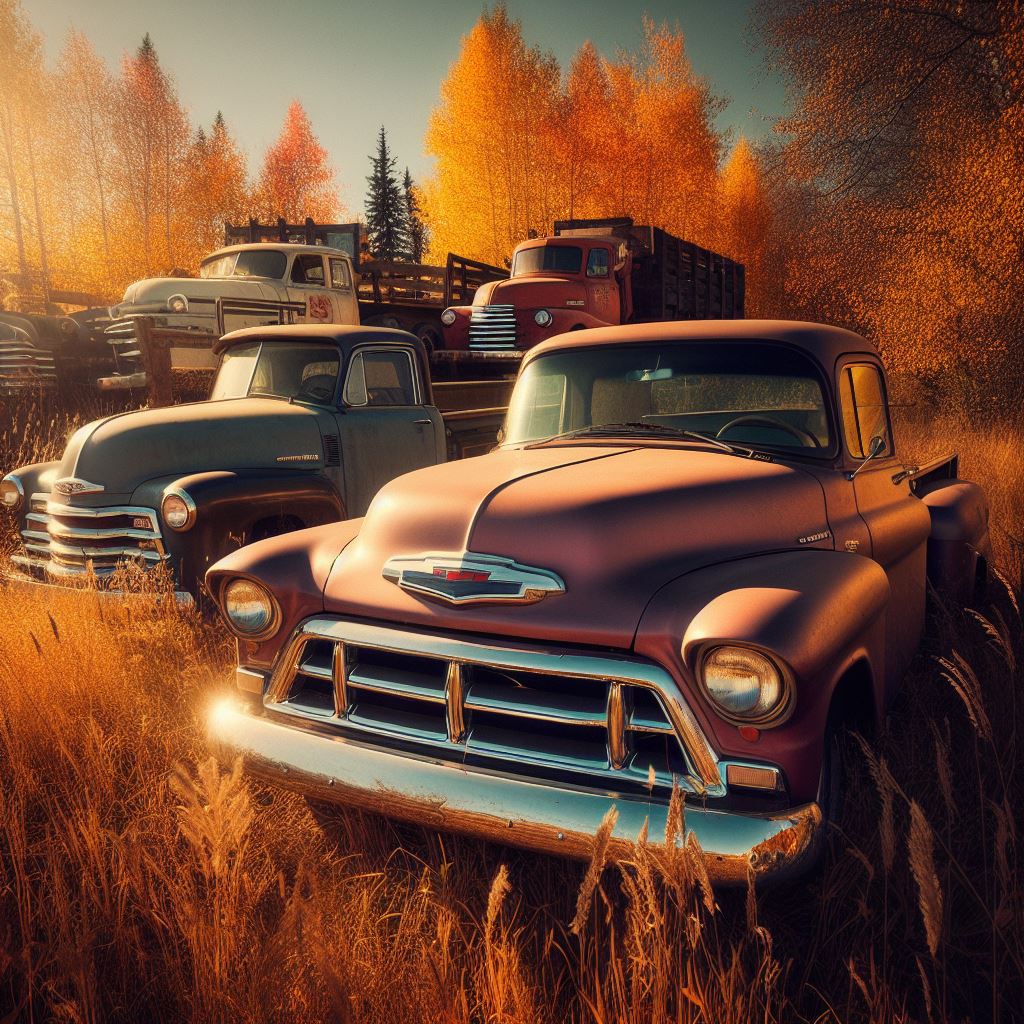 #297 Old Chevy Trucks Tumbler