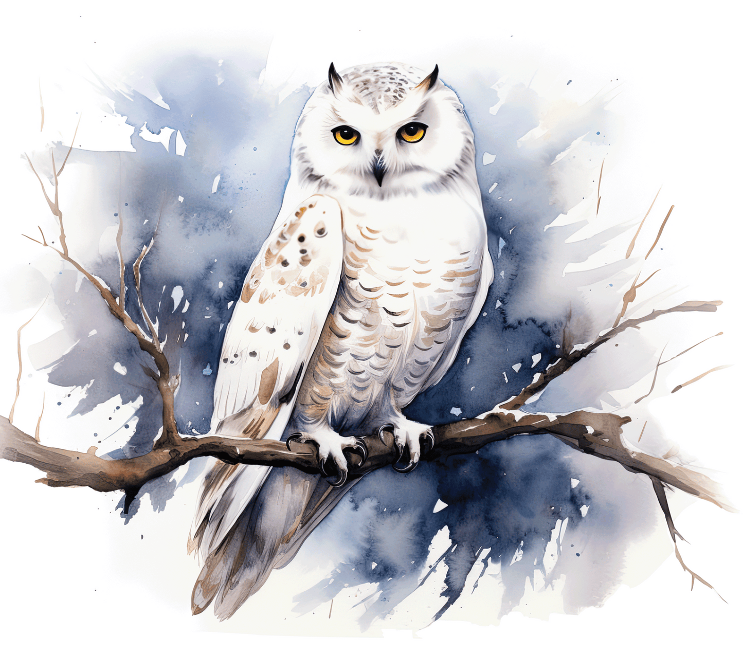 #304 Snowy Owl Tumbler