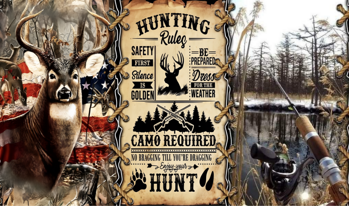 #316 Hunting Rules Tumbler