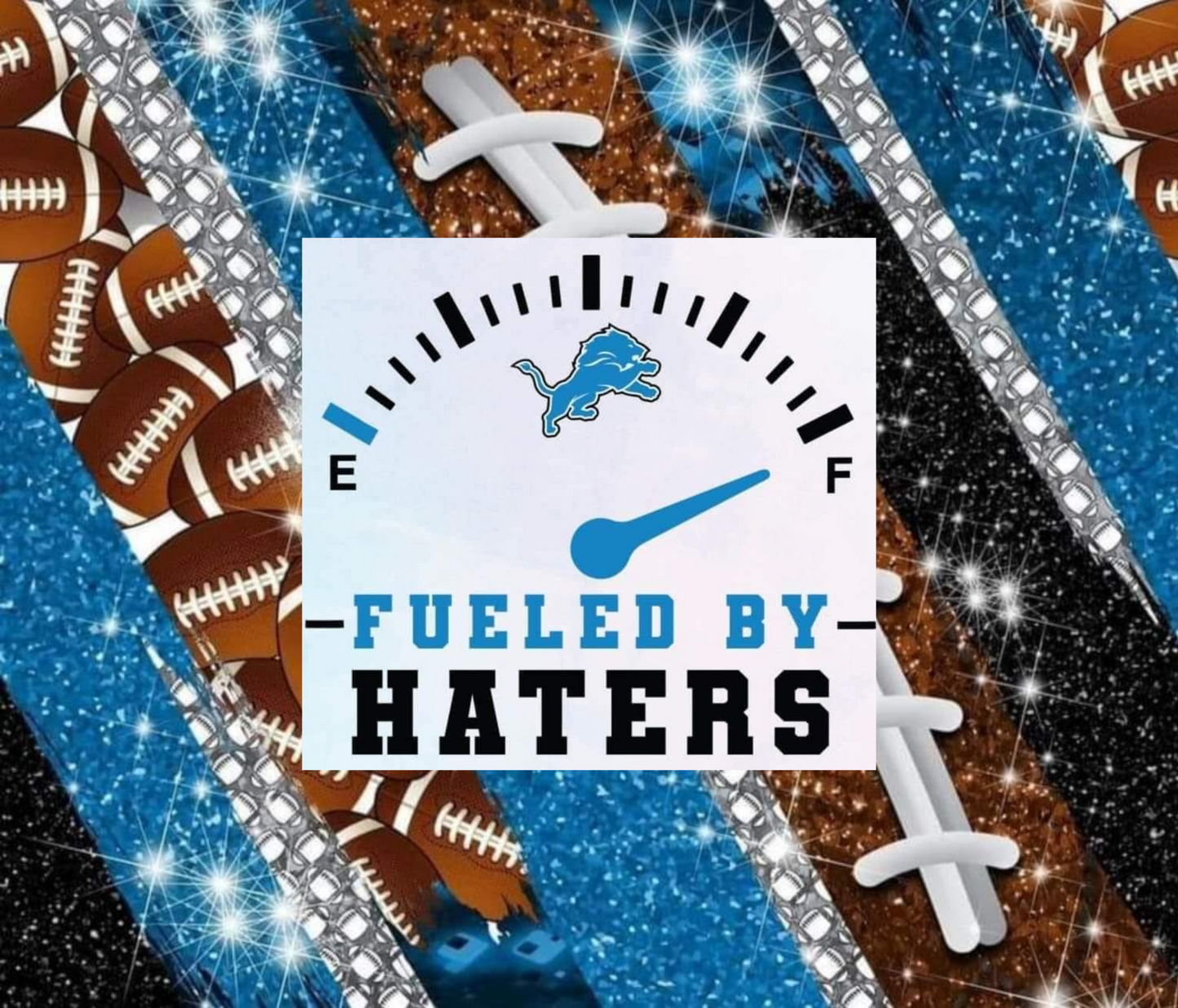 #322 Lions Fueled By Haters Tumbler