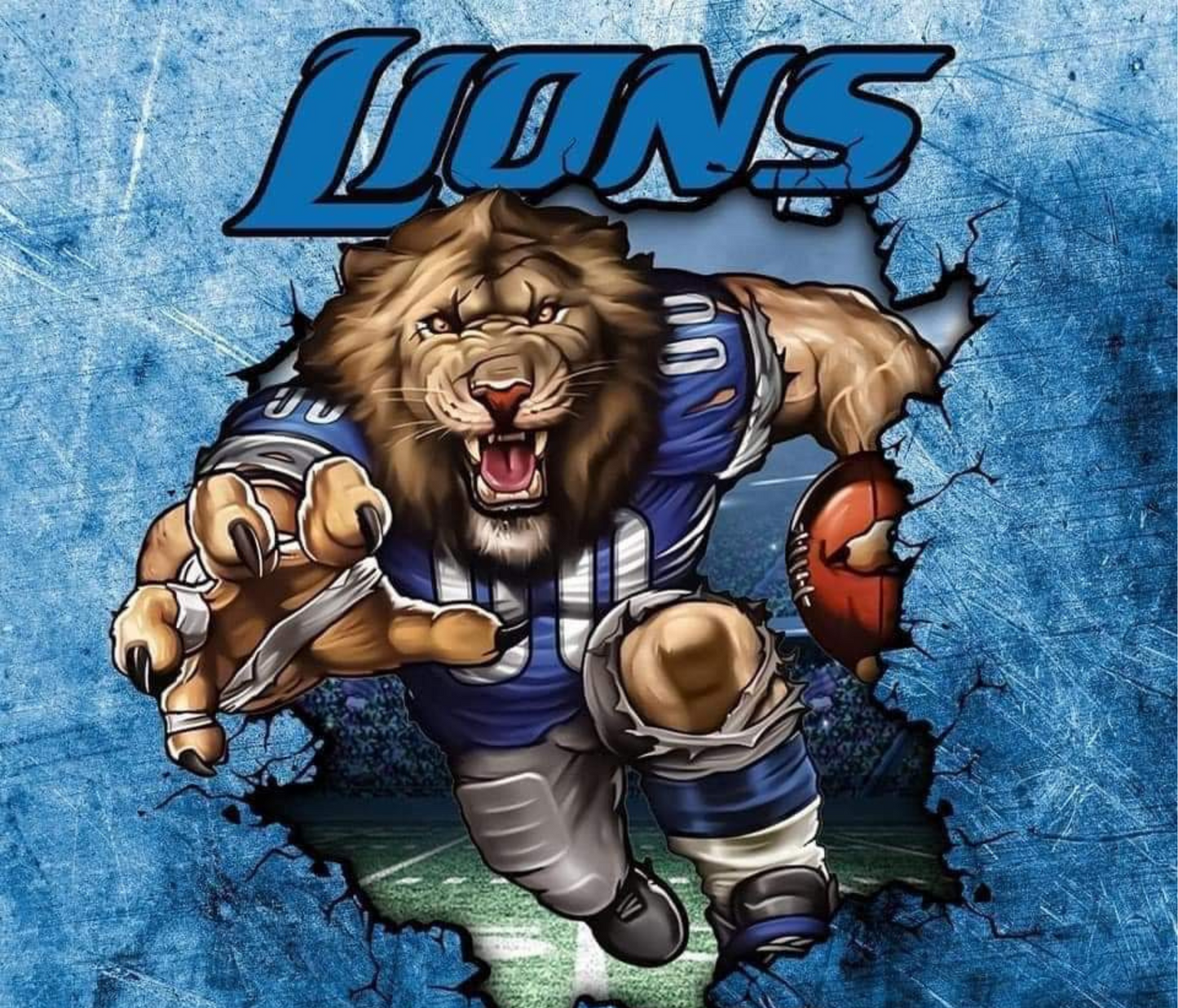 #323 Lions Tumbler