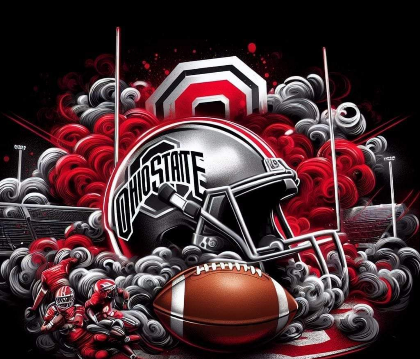 #325 Ohio State Stadium Tumbler