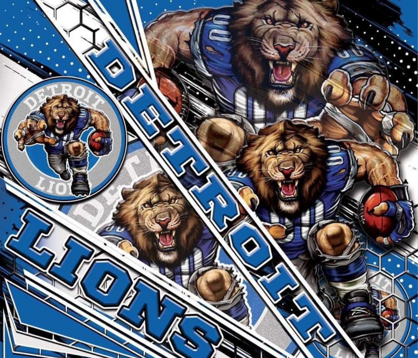 #327 Detroit Lions Tumbler