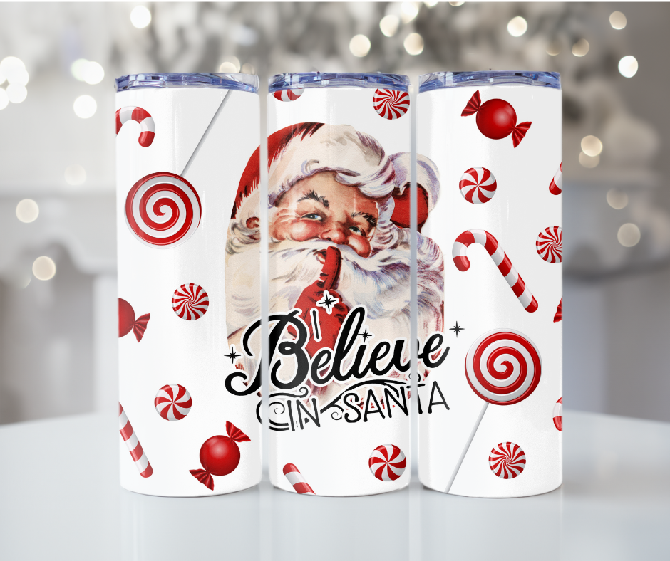 #34 Believe in Santa Tumbler