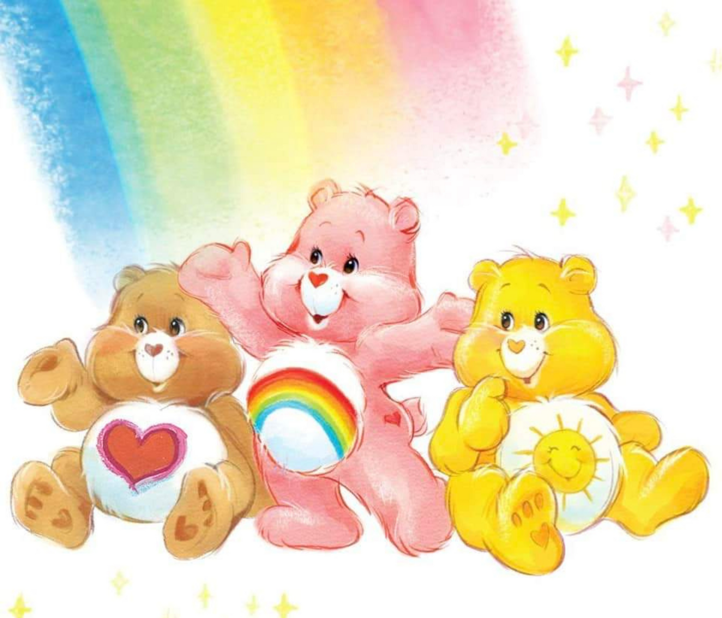 #350 Care Bears with Rainbow Tumbler