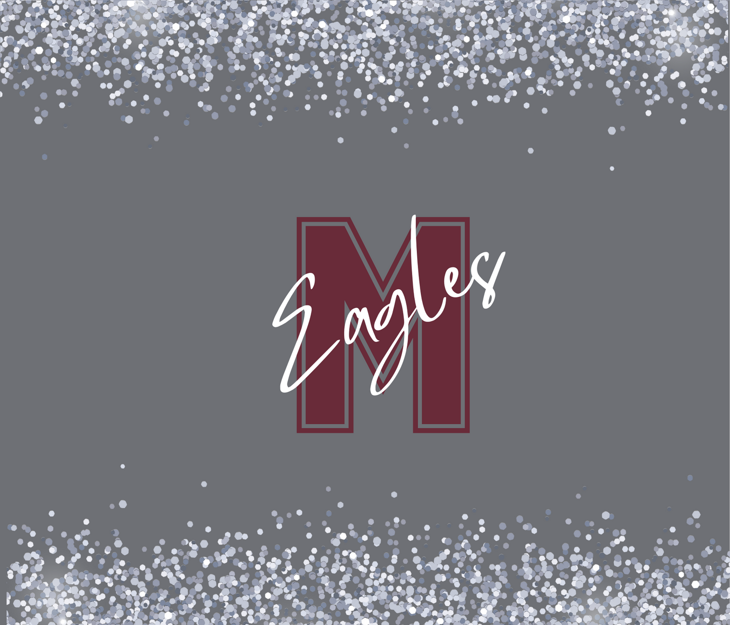 #372 Marion Eagles- Grey M Tumbler