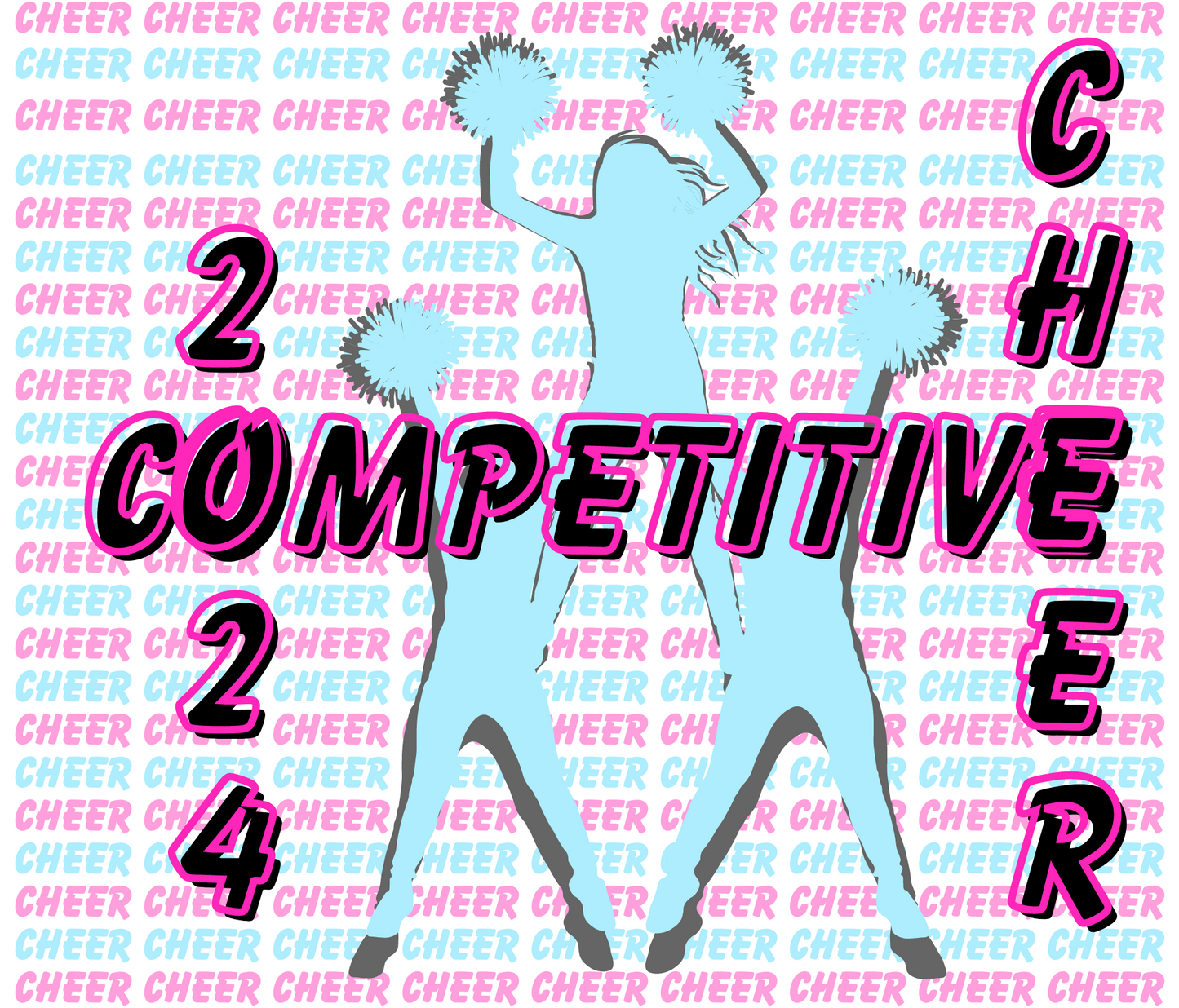 #381 Competitive Cheer 2024 Tumbler