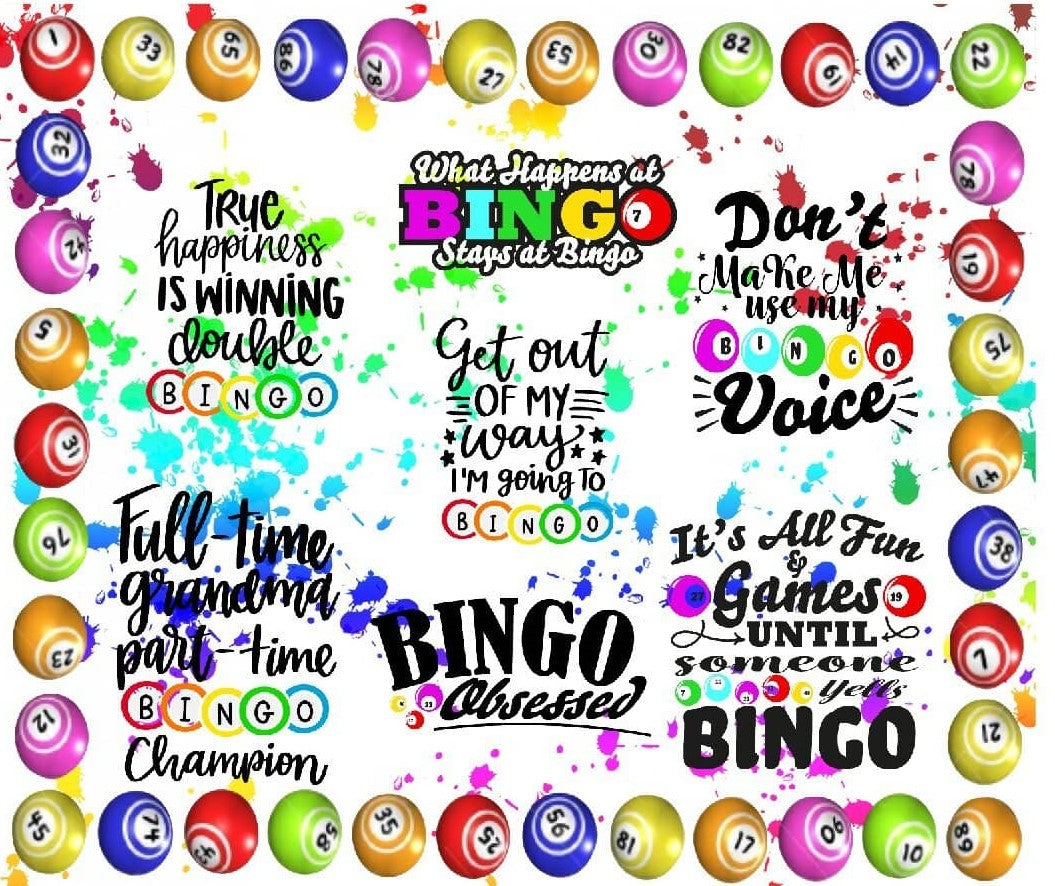 #391 Bingo Tumbler