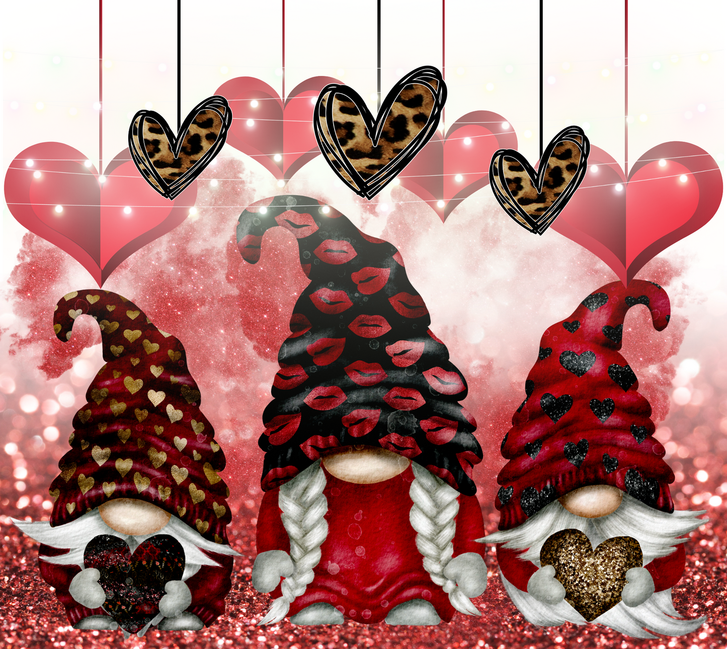 #399 Heart Gnome Tumbler