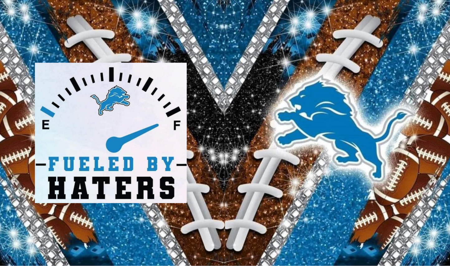 #414 Fueled by Haters Lions Can Cooler