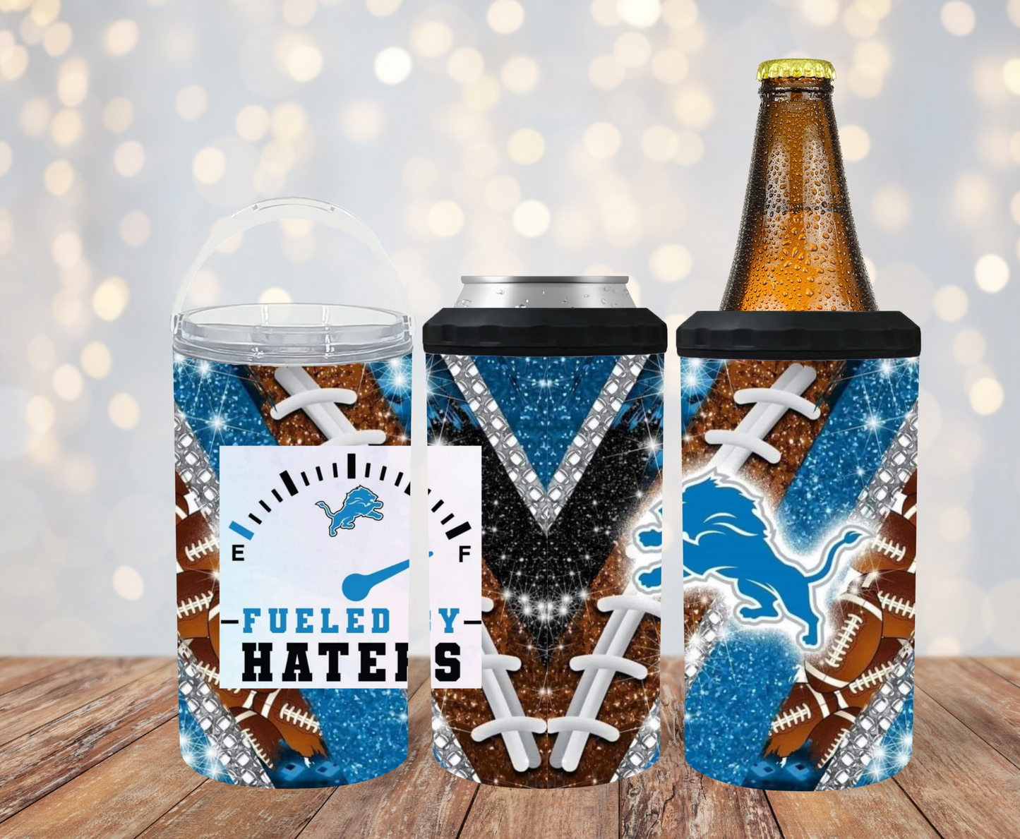 #414 Fueled by Haters Lions Can Cooler