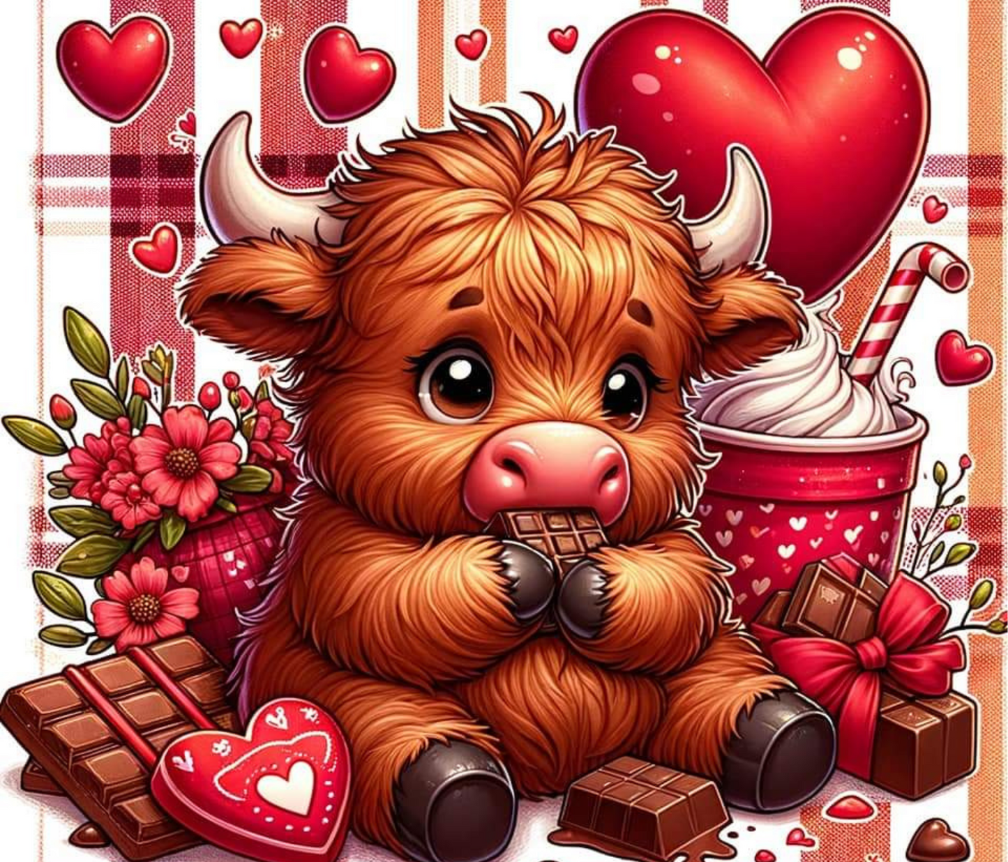 #430 Chocolate Cow Tumbler