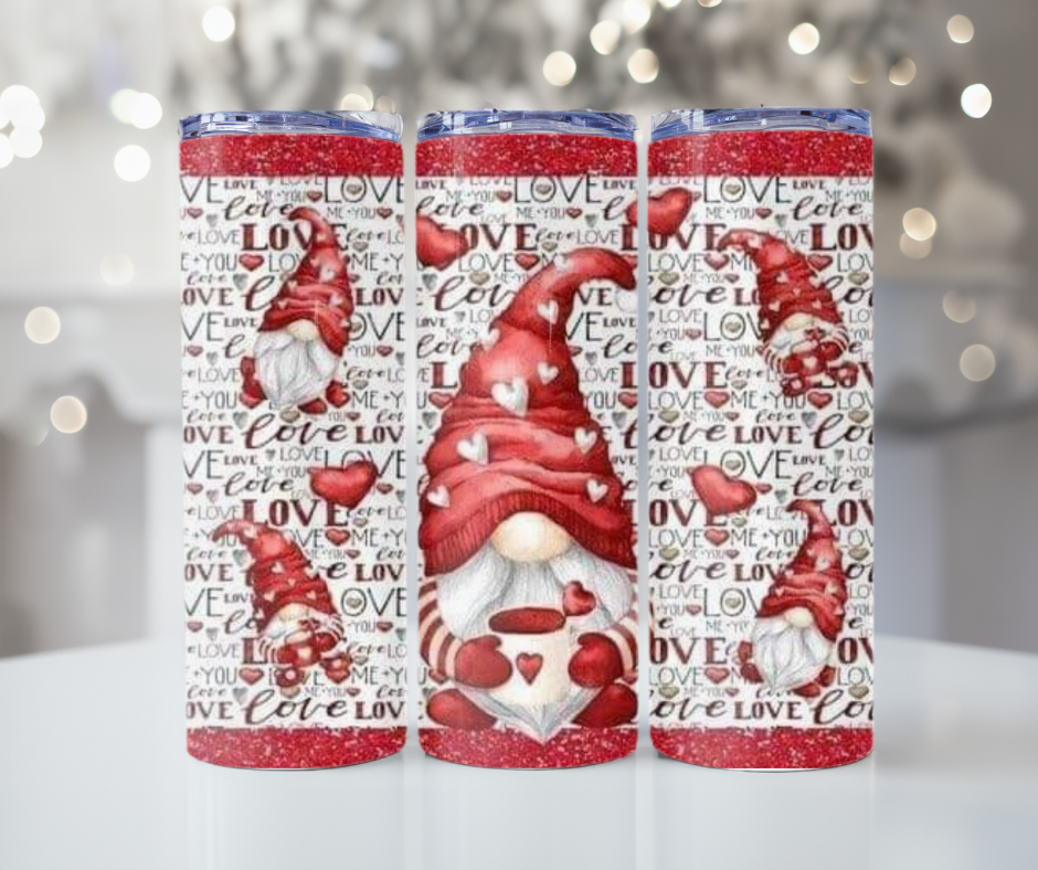 #432 Love Gnome Tumbler