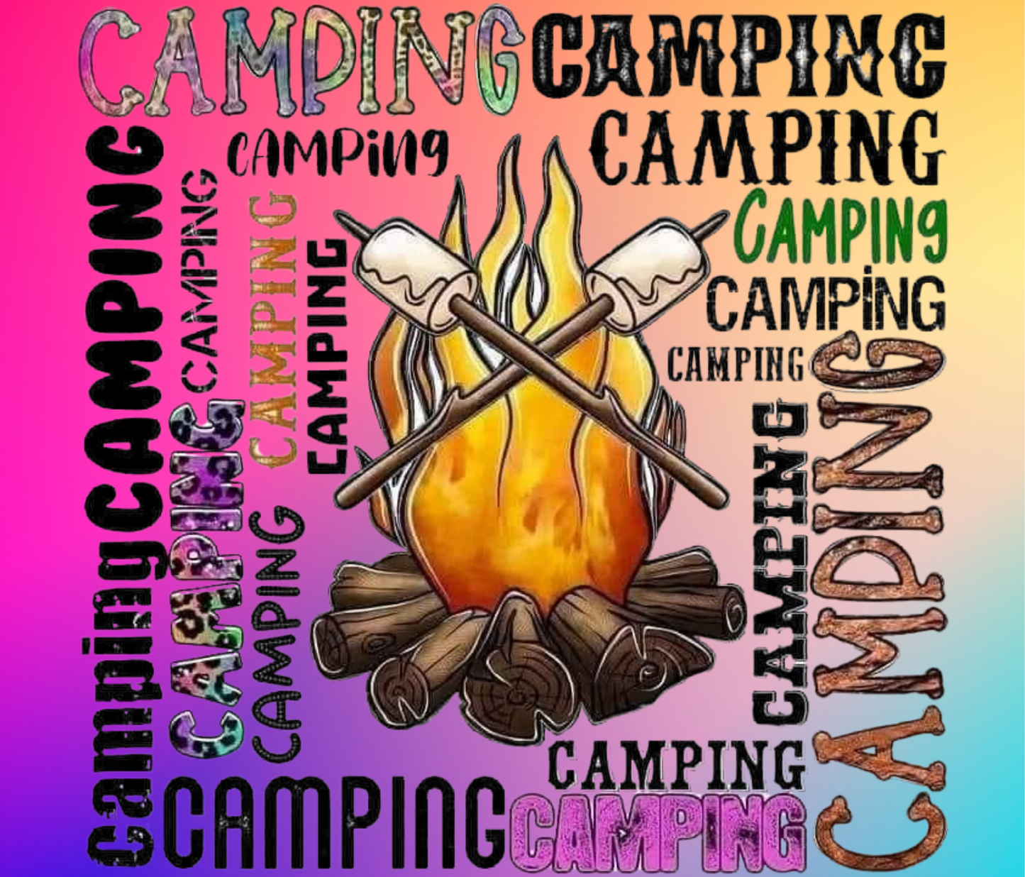 #435 Camping Tumbler