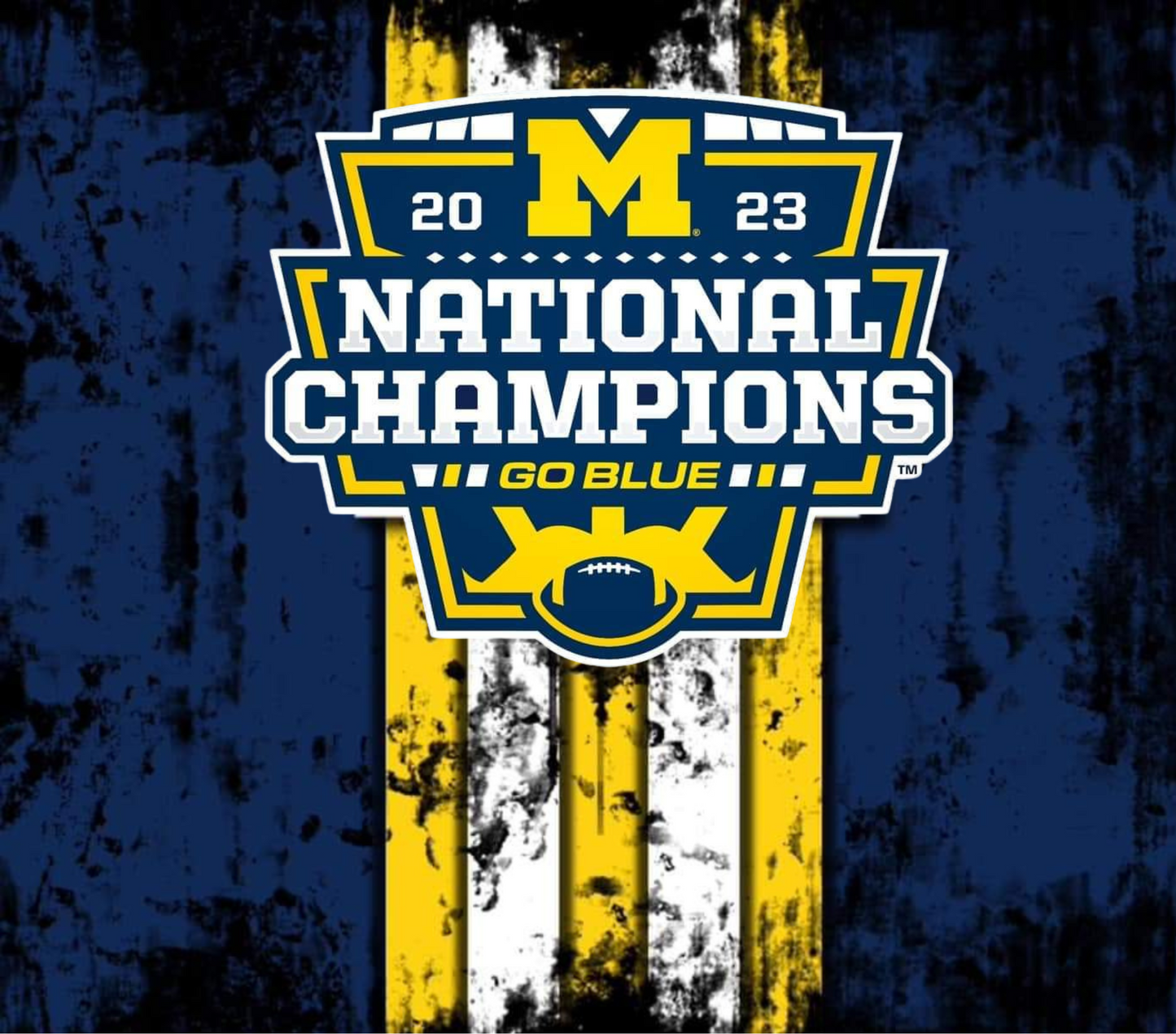 #443 Michigan National Champions Tumbler