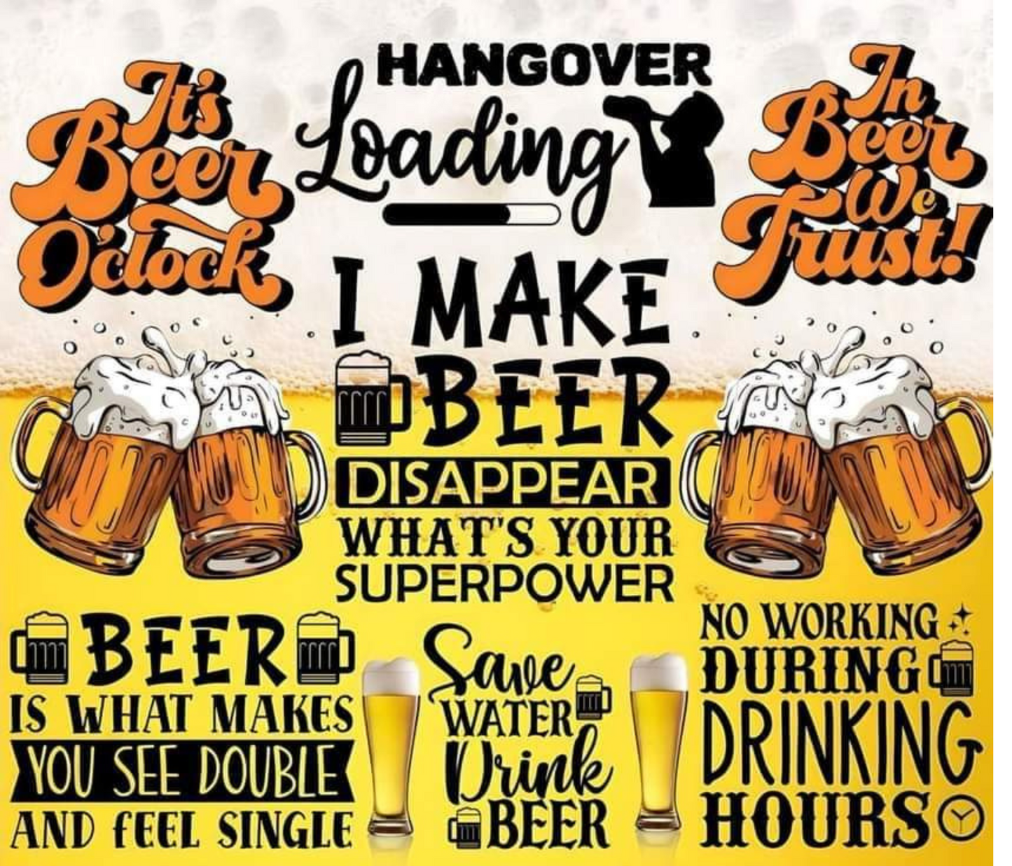 #451 I Make Beer Disappear Tumbler