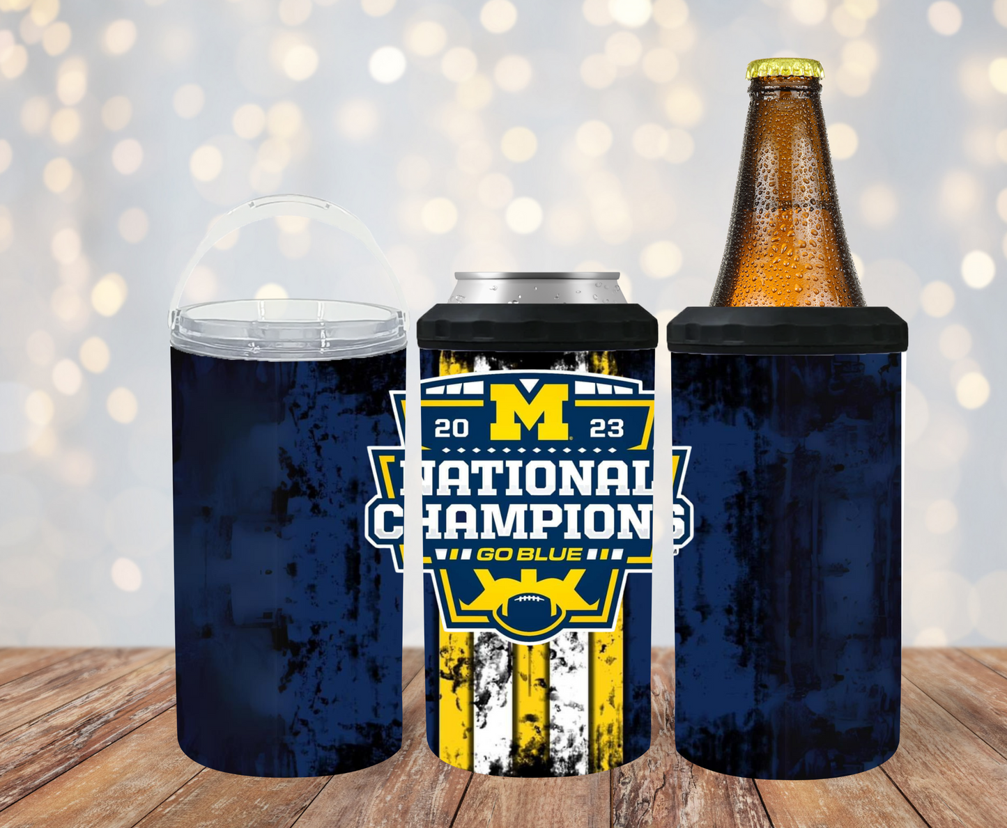 #454 Michigan National Campions Can Cooler