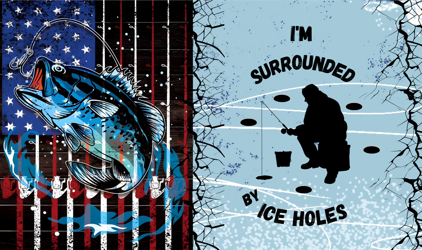 #460 I'm Surrounded By Ice Holes Can Cooler