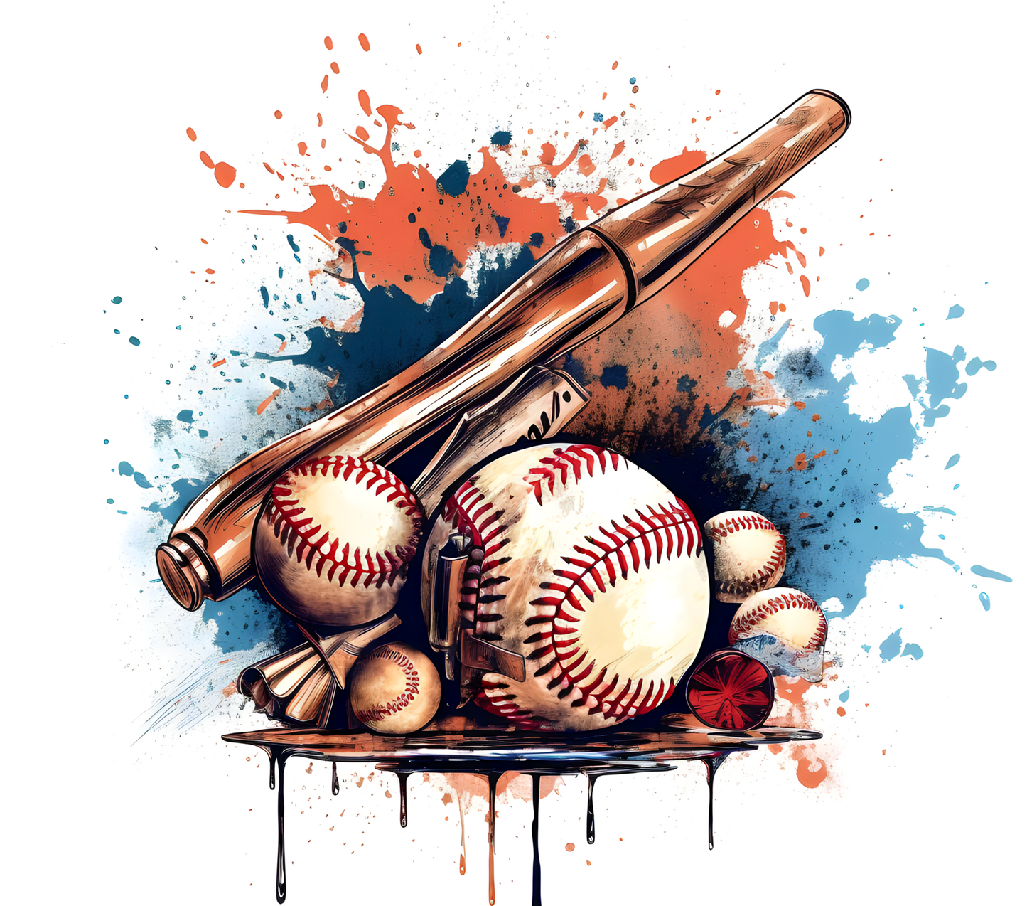 #490 Baseball Tumbler