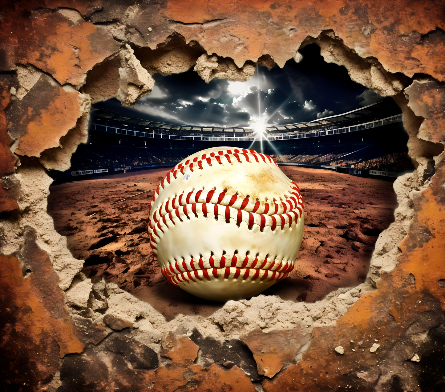 #510 Baseball Stadium Tumbler