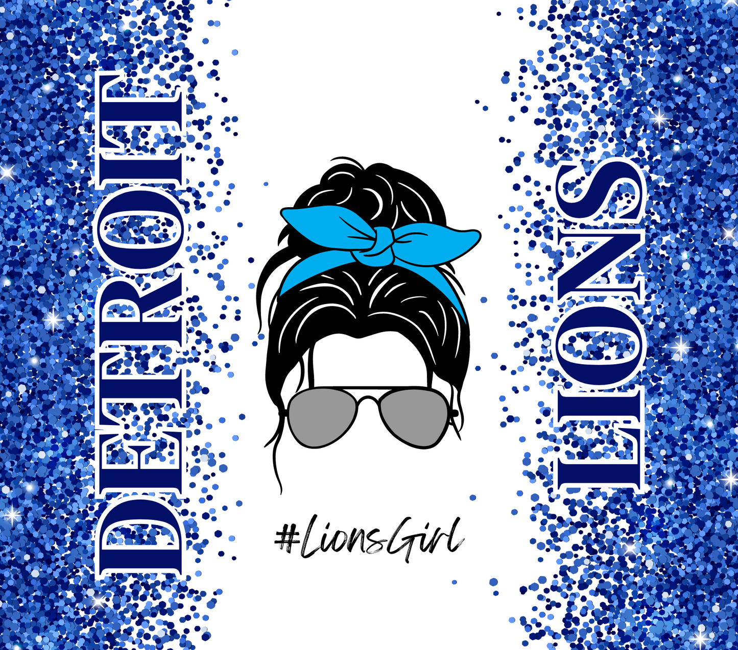 #66 Lions Girl Tumbler