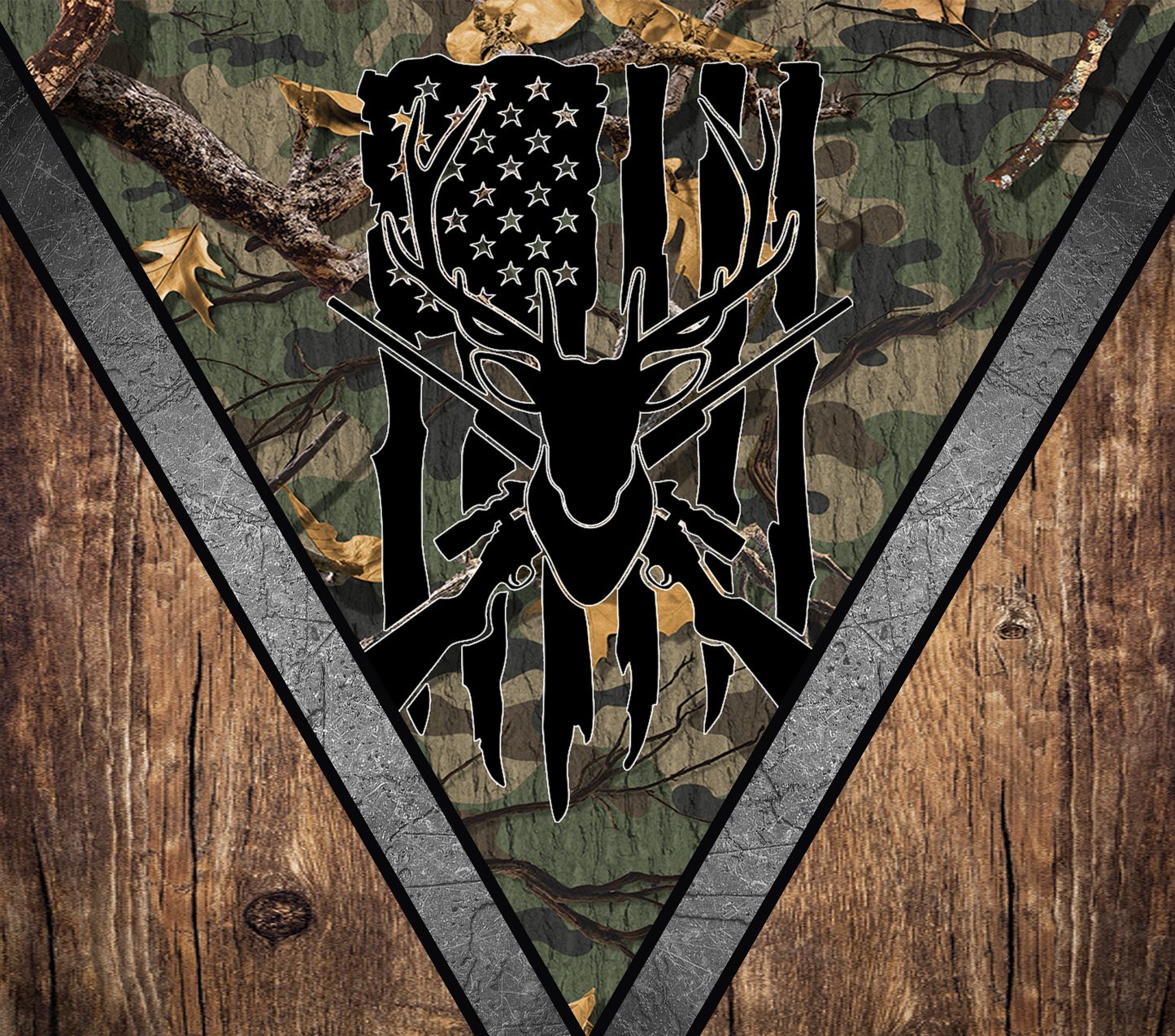 #85 Camo Buck Tumbler