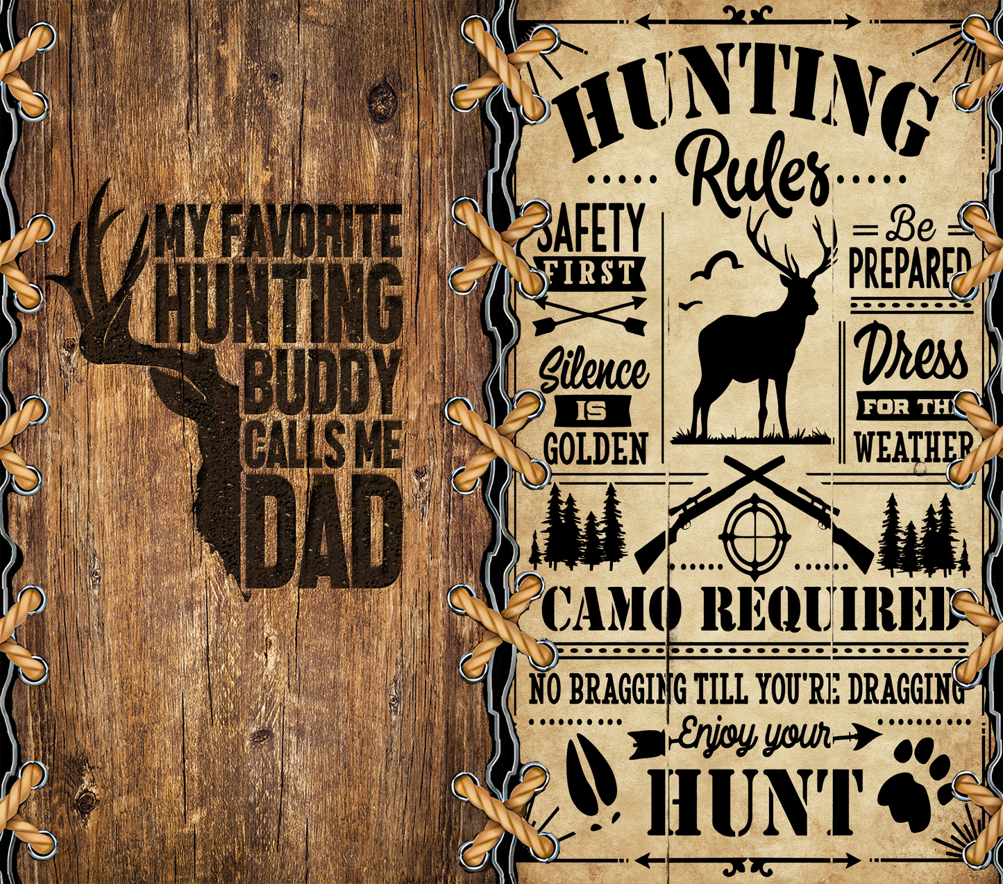 #90 My Favorite Hunting Buddy Calls Me Dad Tumbler