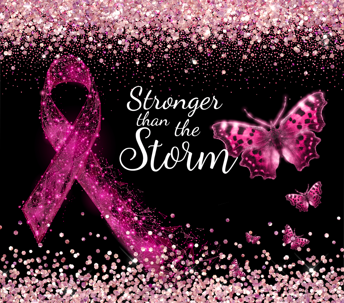 #96 Stronger than the Storm Tumbler