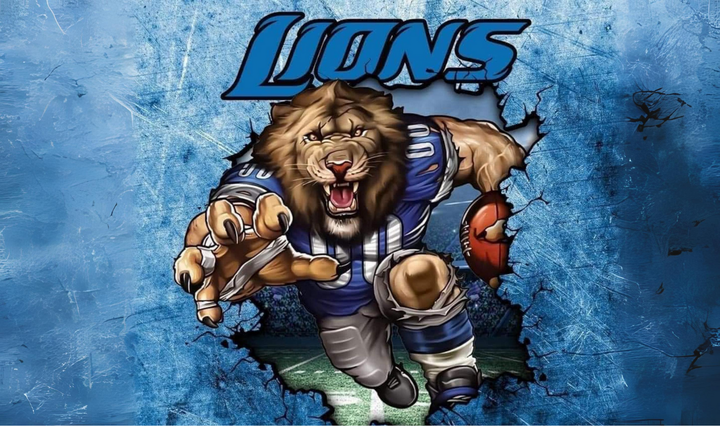 #412 Aggressive Lions Can Cooler