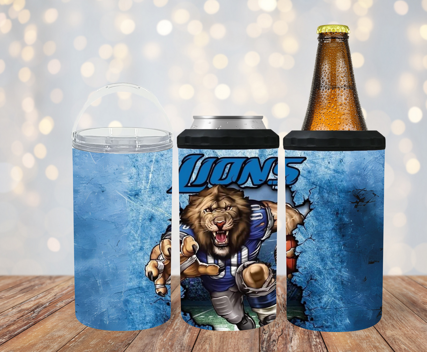 #412 Aggressive Lions Can Cooler