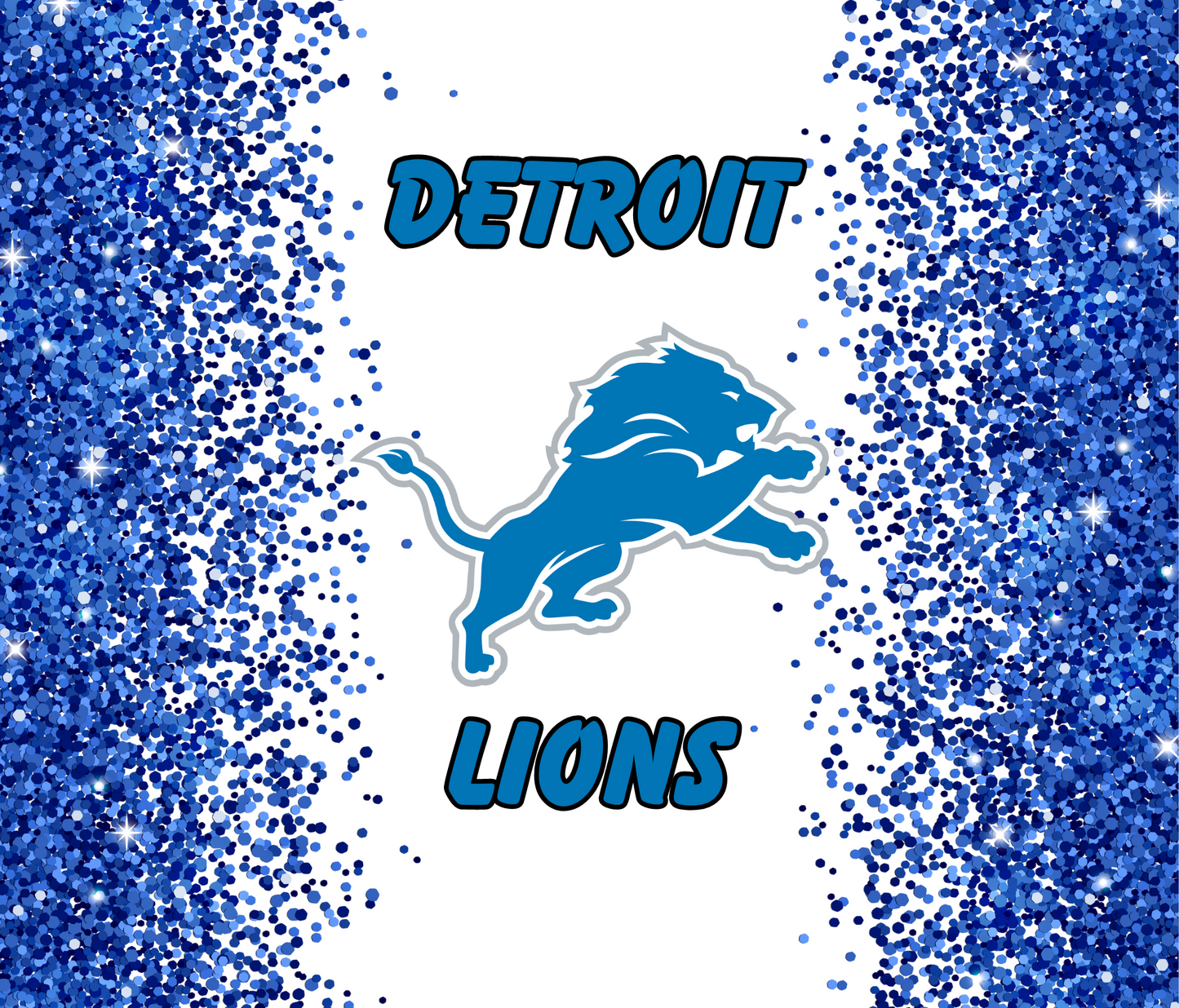 #145 Detroit Lions with Lion Tumbler