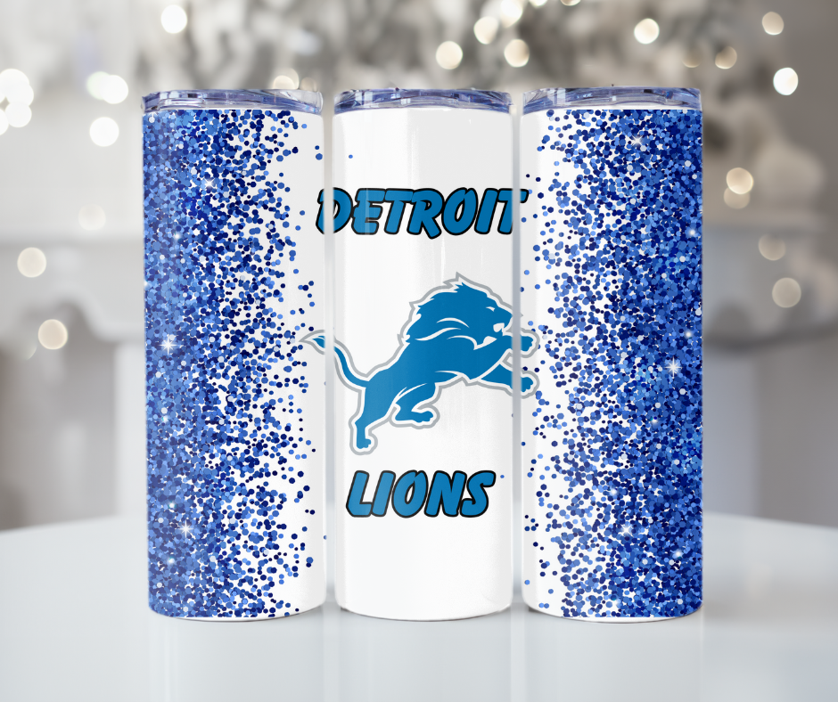 #145 Detroit Lions with Lion Tumbler