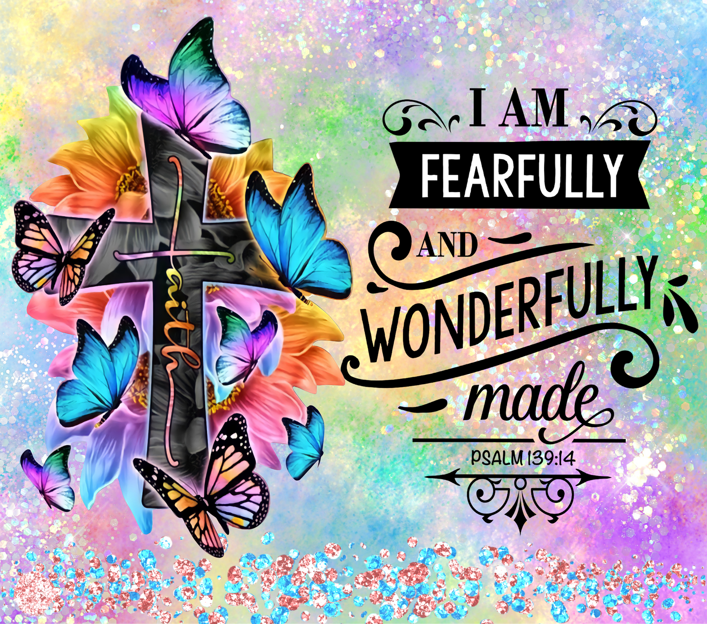#104 I Am Fearfully Tumbler