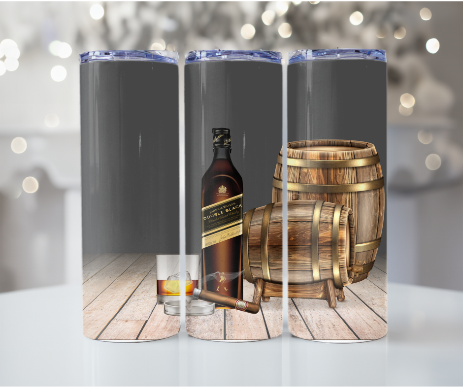 #149 Johnnie Walker Double Black Scotch Tumbler