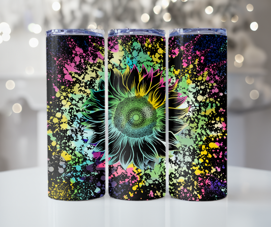 #131 Sunflower Splash Tumbler