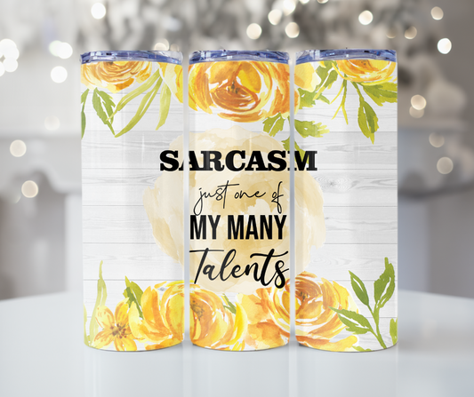 #141 Sarcasm One of My many Talents Tumbler