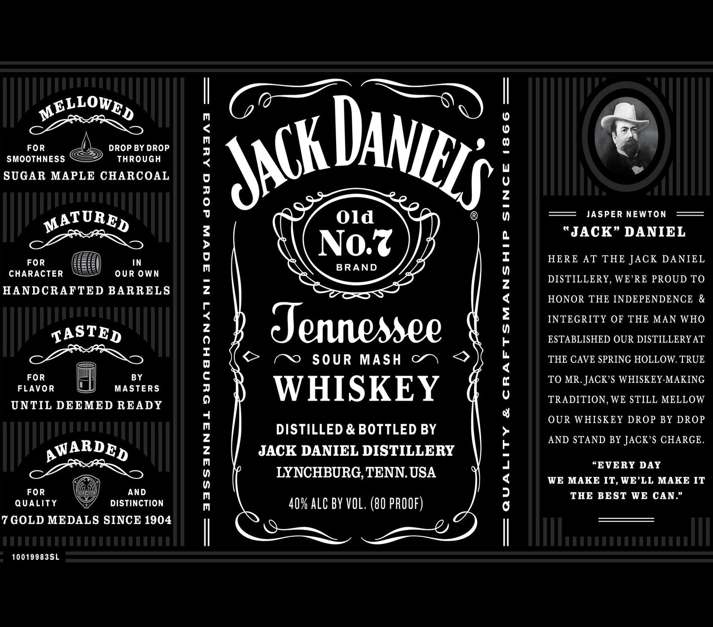 #14 Jack Daniels Bottle Tumbler