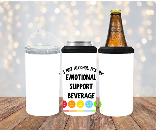 #163 Emotional Support Beverage Can Cooler