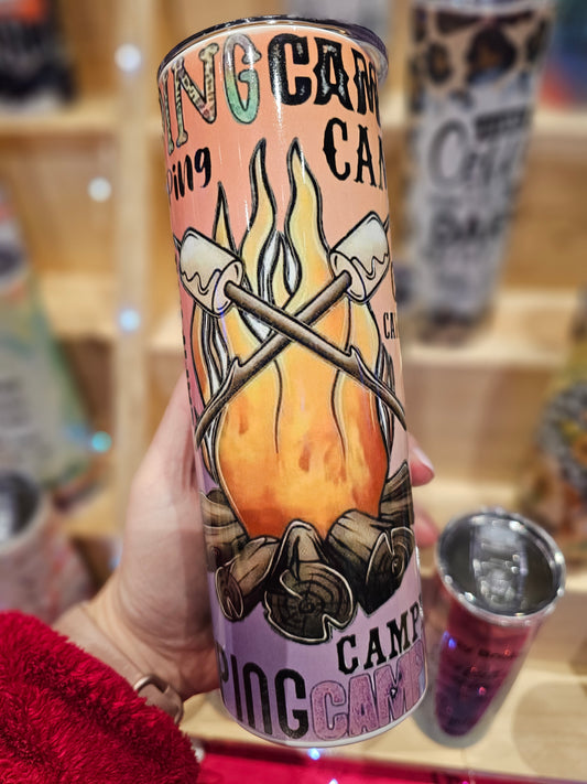 #435 Camping Tumbler