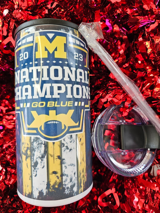 #454 Michigan National Campions Can Cooler