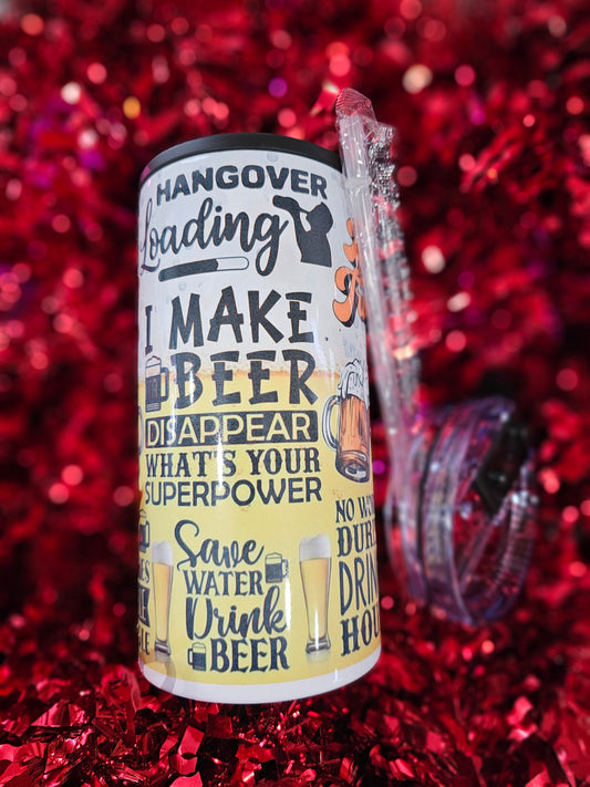 #474 I Make Beer Disappear Can Cooler