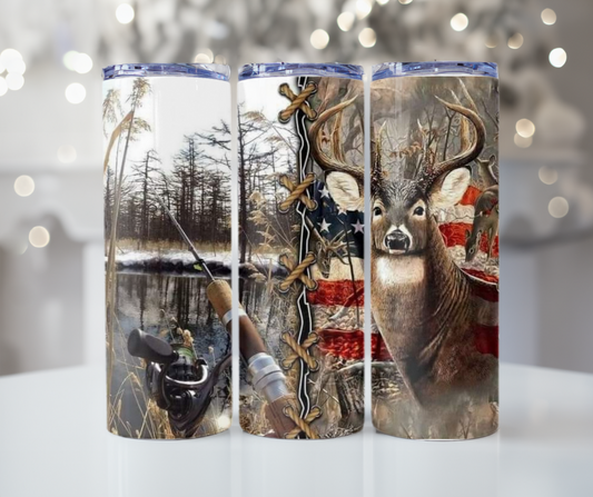 #264 Deer Hunting Tumbler